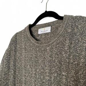 Vintage 90s Men Granola Minimalist Style Knitted Sweater